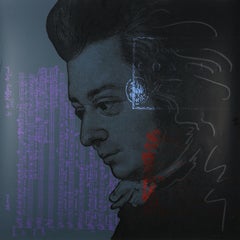 Wolfgang Amadeus Mozart ( Pop Art, Warhol) - 60 % de remise sur la liste, prix limité uniquement