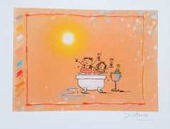 Celebrating in the Tub - Together (Valentine's Day - Will Ship within 48h)