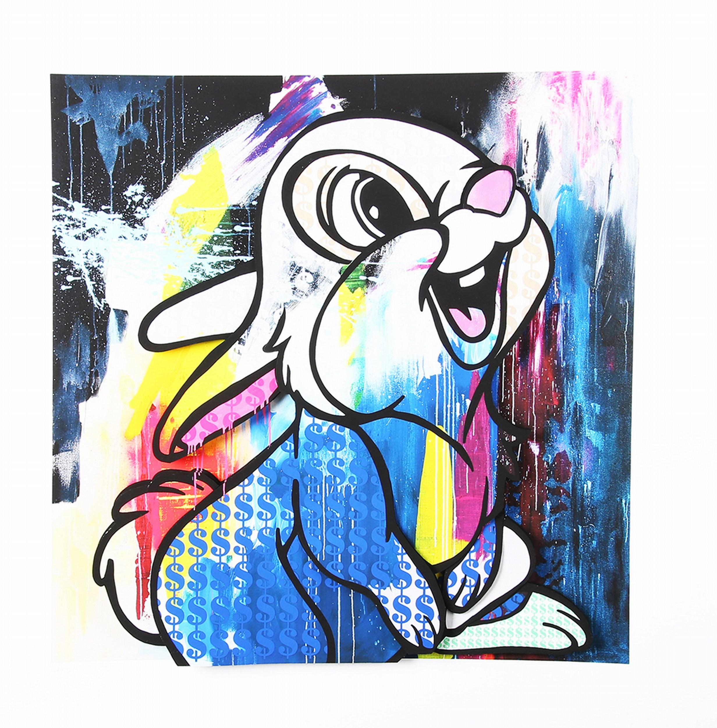 Ben Allen Animal Print - Thumper (Pop Art, Street Art, Disney)