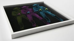 Triple Lone Ranger - Banana Guns - 3D (Pop Art, Warhol, Street Art)