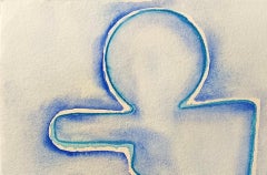 "Studio per scultura" by Enzio Wenk, 2020/2022 - Watercolor on Paper, Abstract