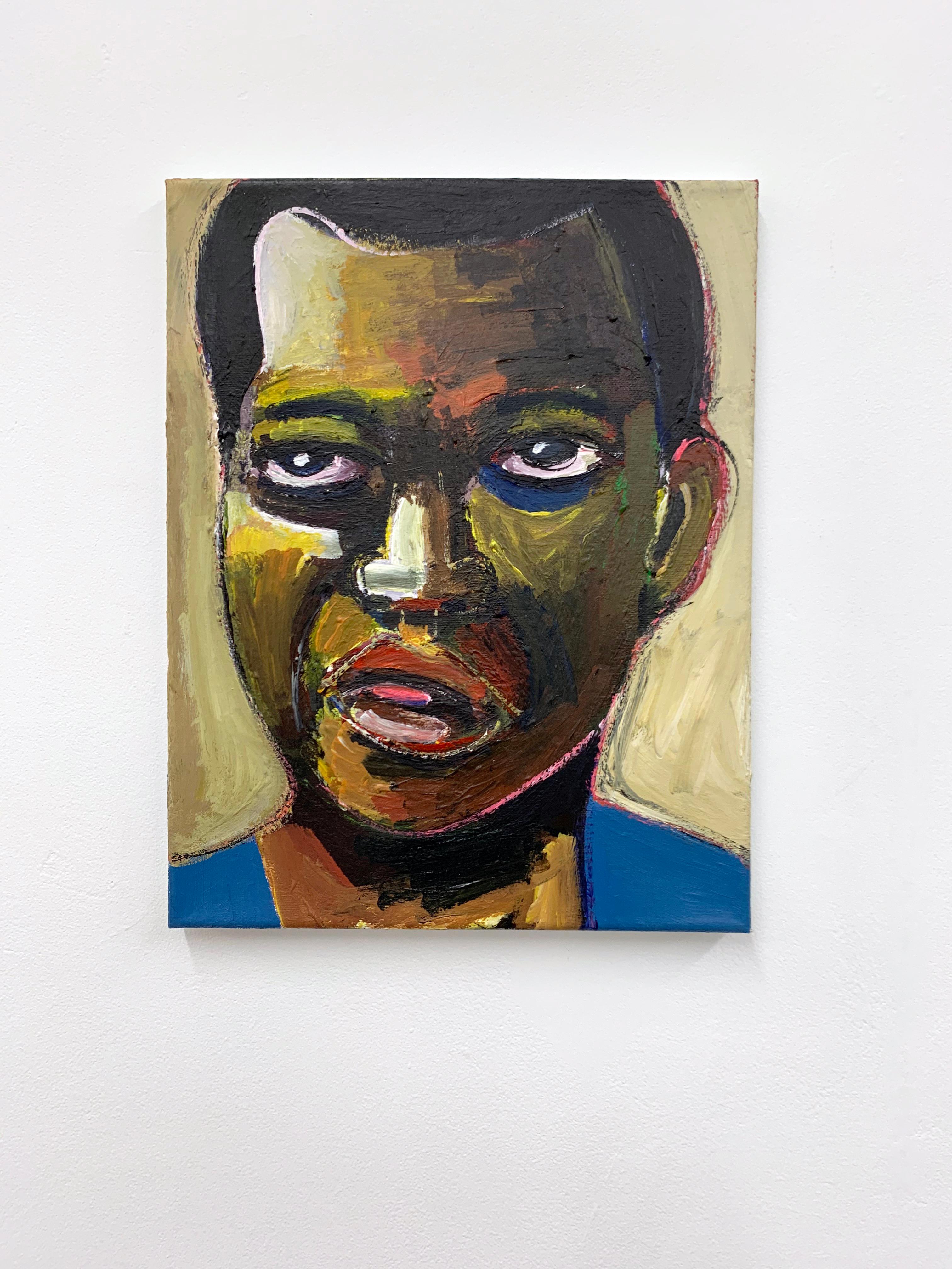 Frederick Hayes Portrait Painting – Ohne Titel
