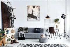 INTIMATE- figurative painting black and white