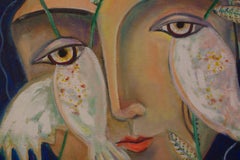 APPARITION- Figurative Painting oil on canvas