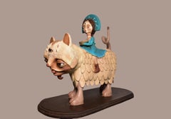 Los Portadores- Figurative Sculpture