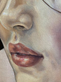 Sul Americana- figurative Painting of a woman