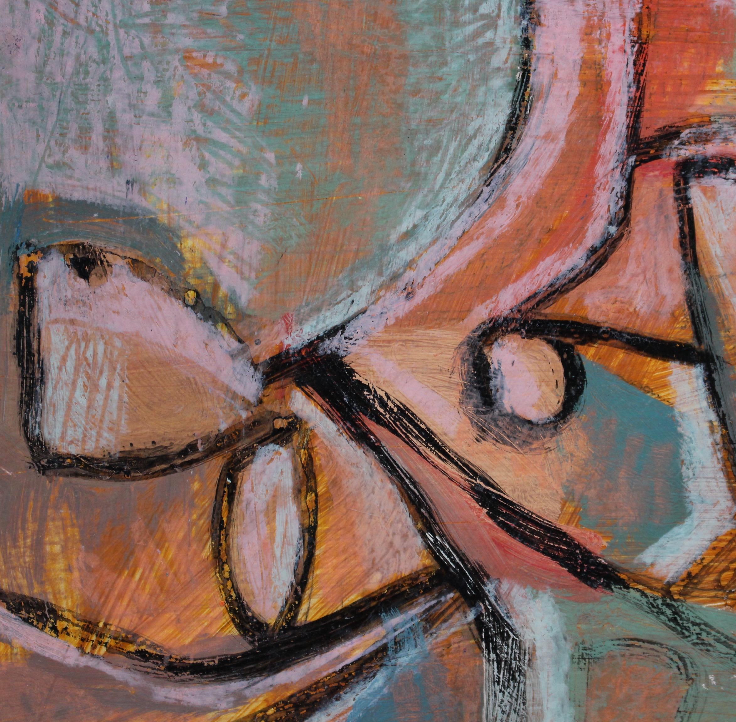 Reclining Woman in Abstract 1