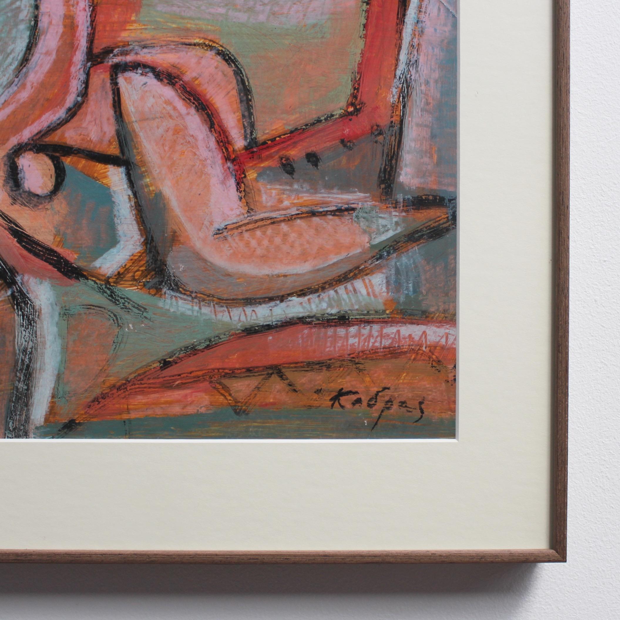 Reclining Woman in Abstract 4
