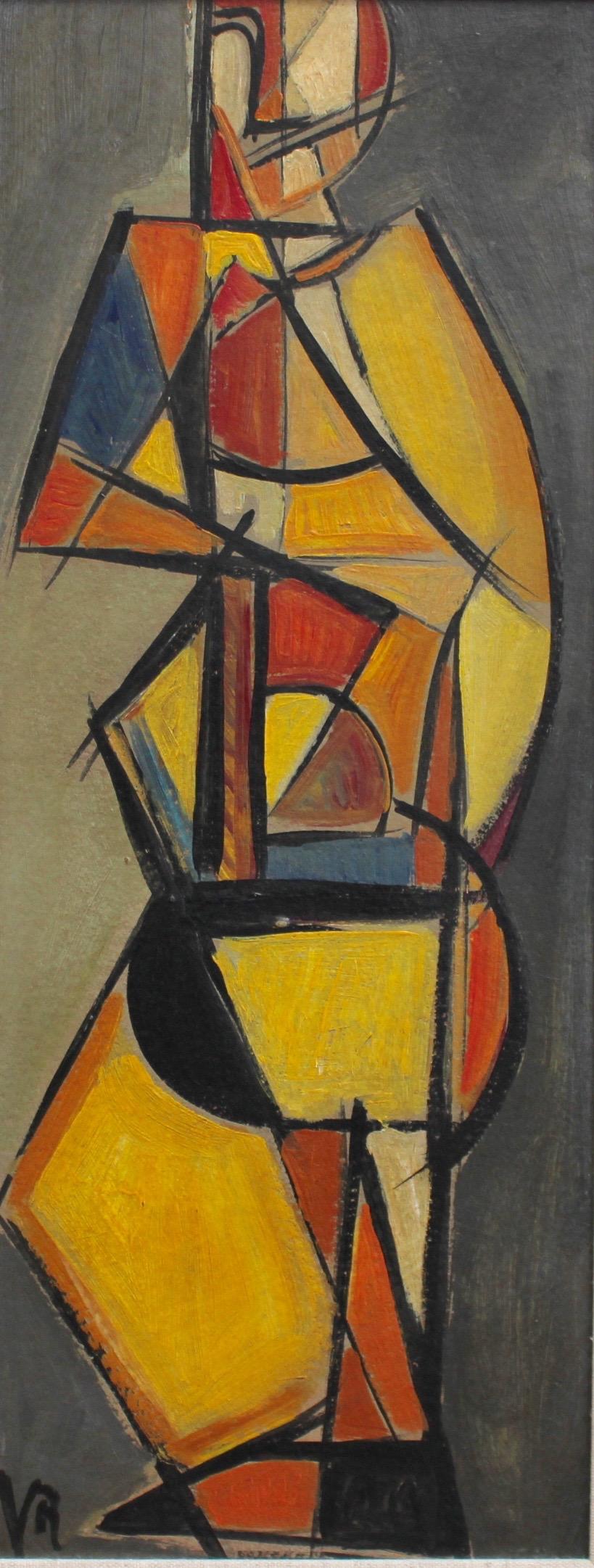 double bass painting