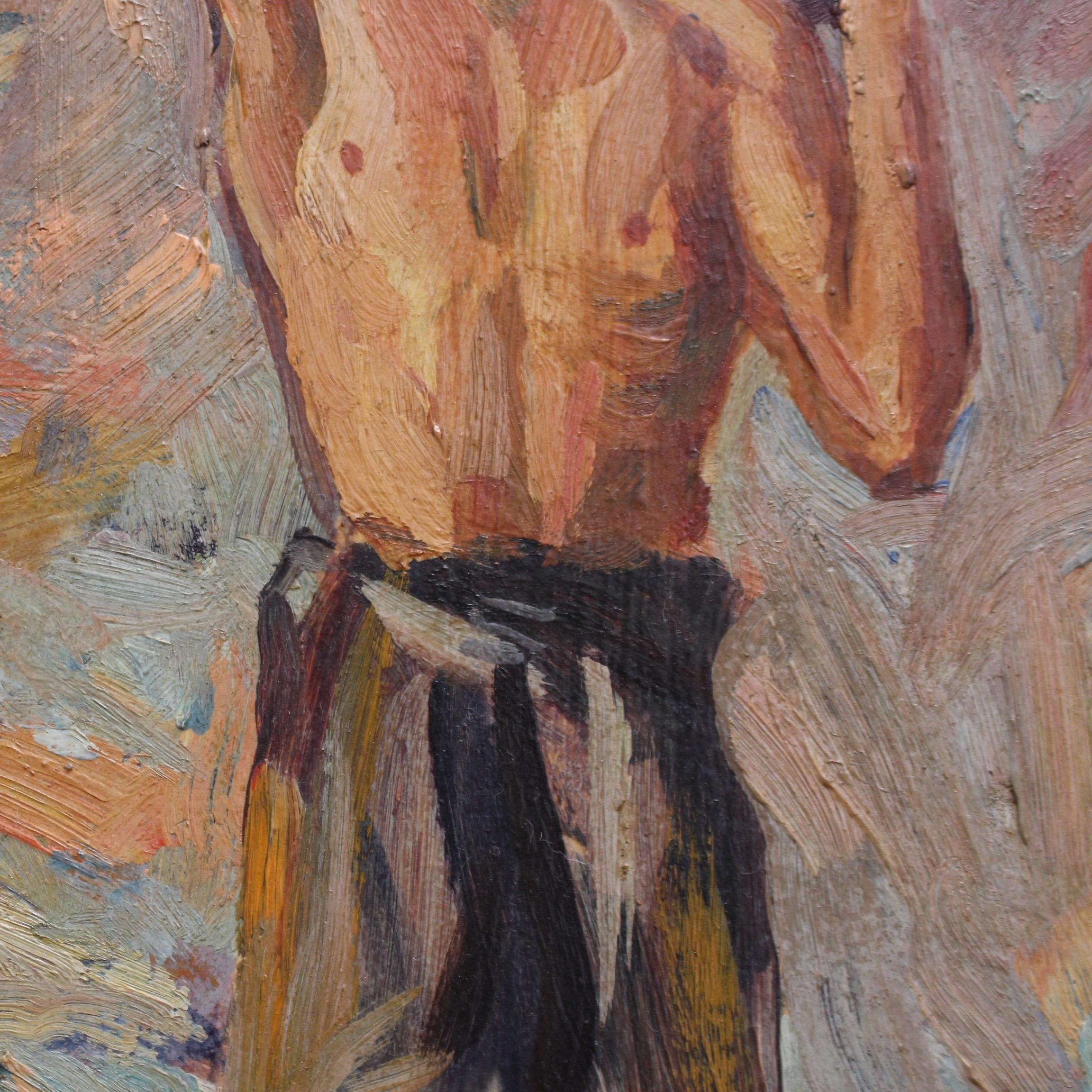 Portrait of Boy-Haulier With Bucket 2