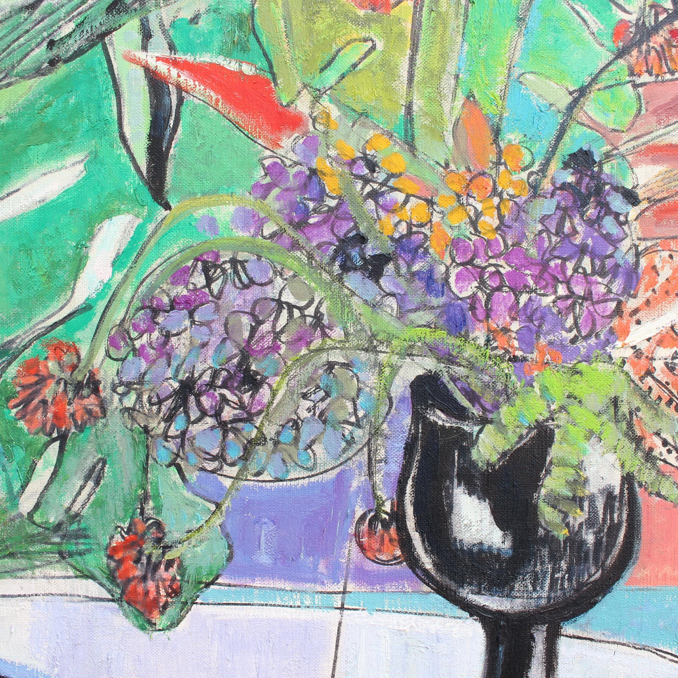 Still Life with Bouquet and Carafe 1