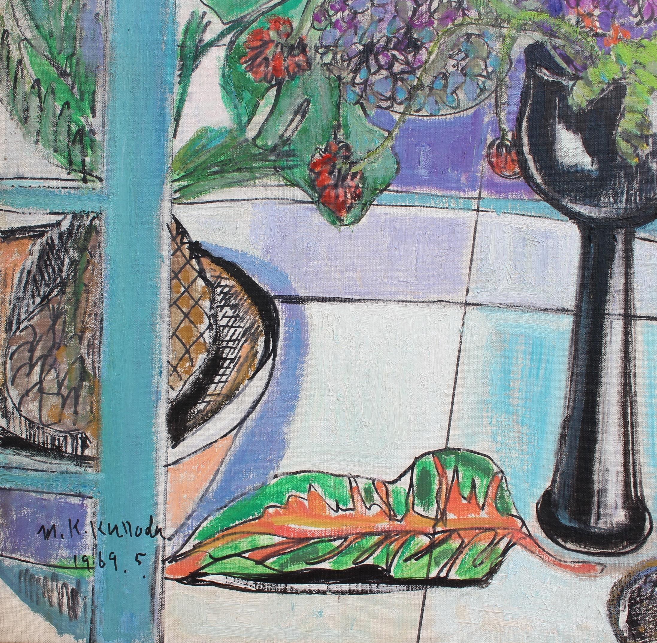 Still Life with Bouquet and Carafe 7