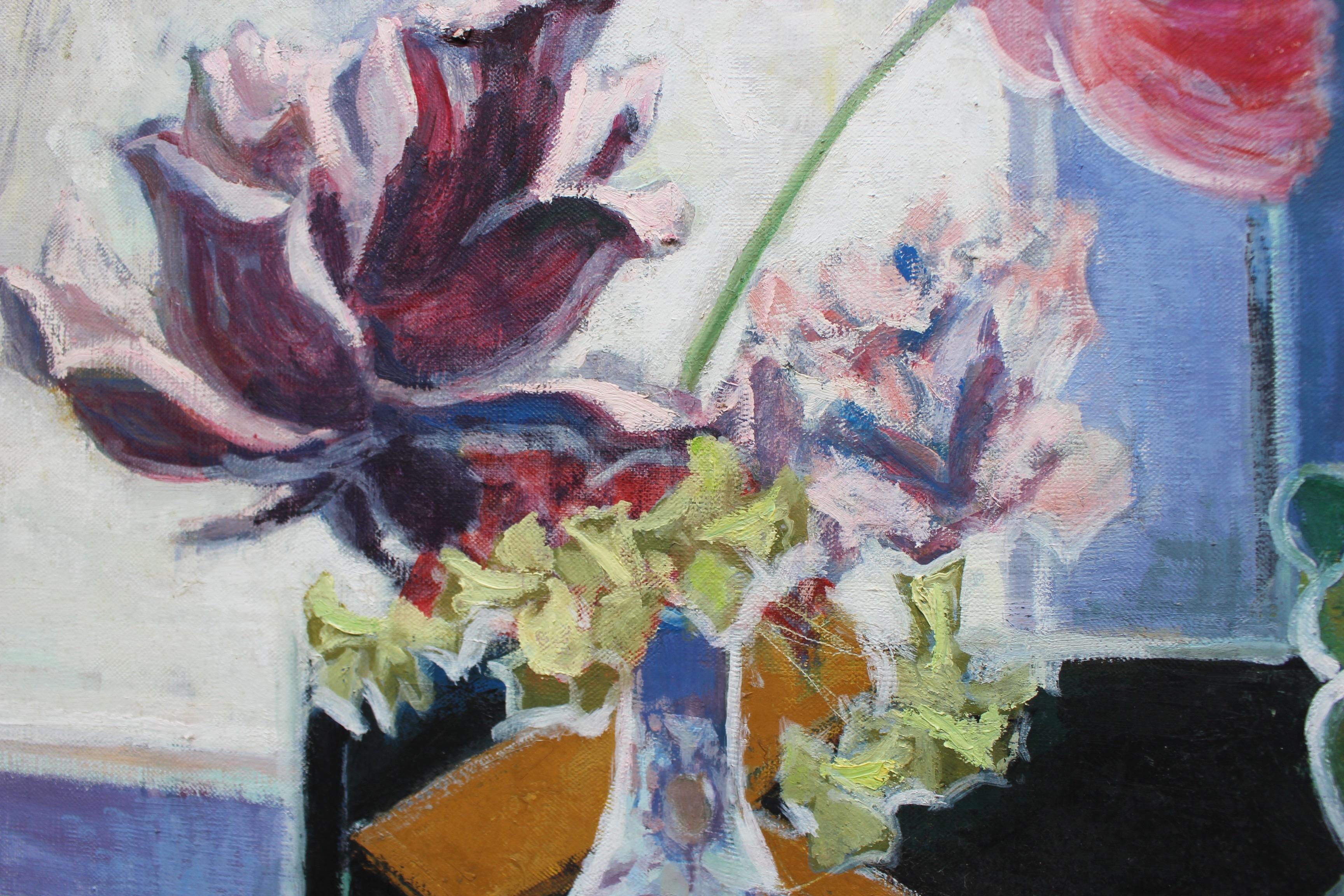 Still Life with Flowers and Snow 1