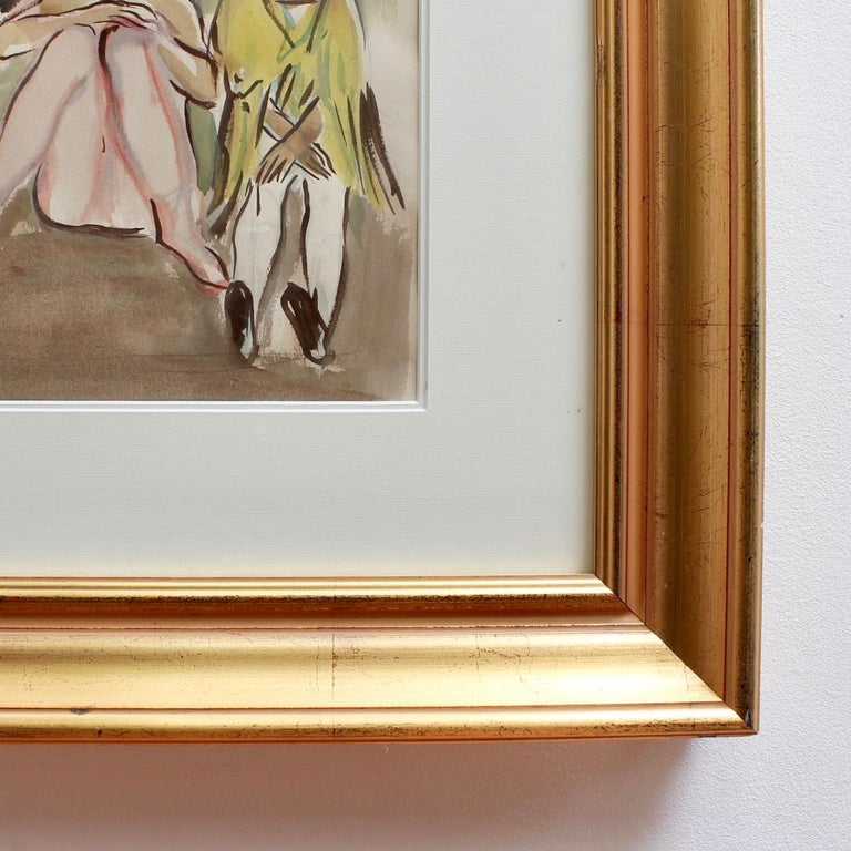 Yves Brayer 'Ballet Dancers at the Opera de Paris' by Yves Brayer