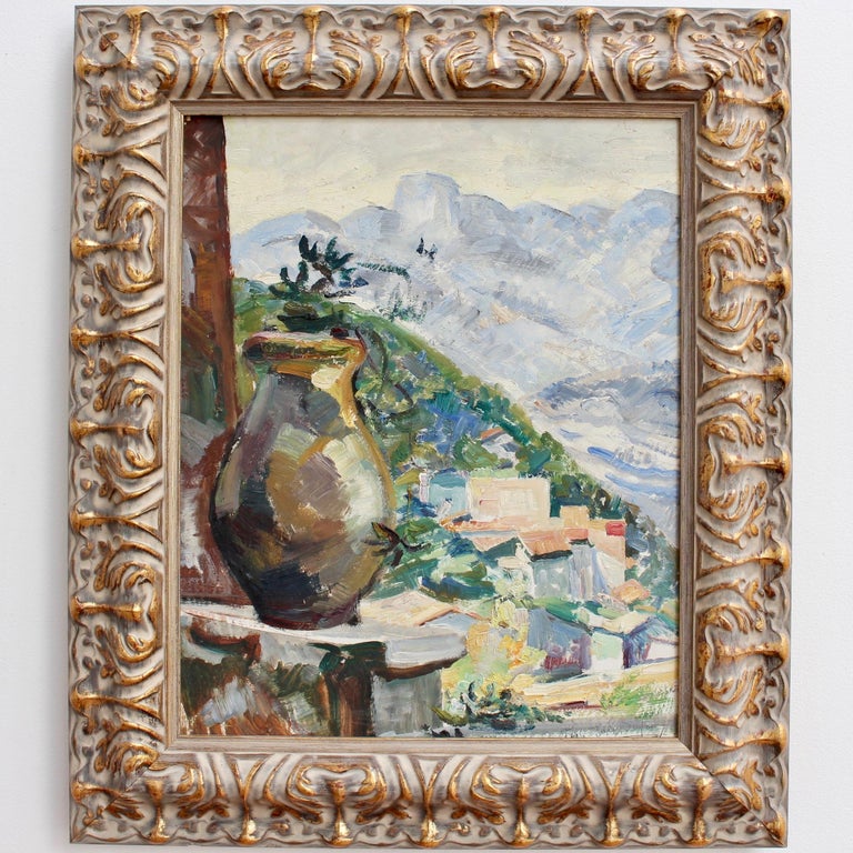 Jean Jules Dufour 'The Terrace' by JeanJules Dufour (1959), Painting