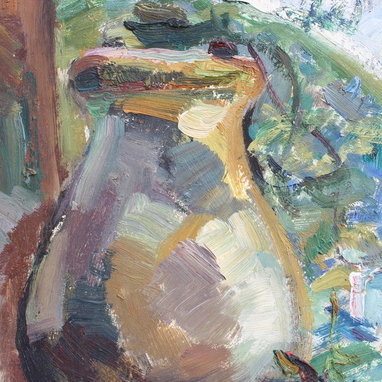 Jean Jules Dufour 'The Terrace' by JeanJules Dufour (1959), Painting