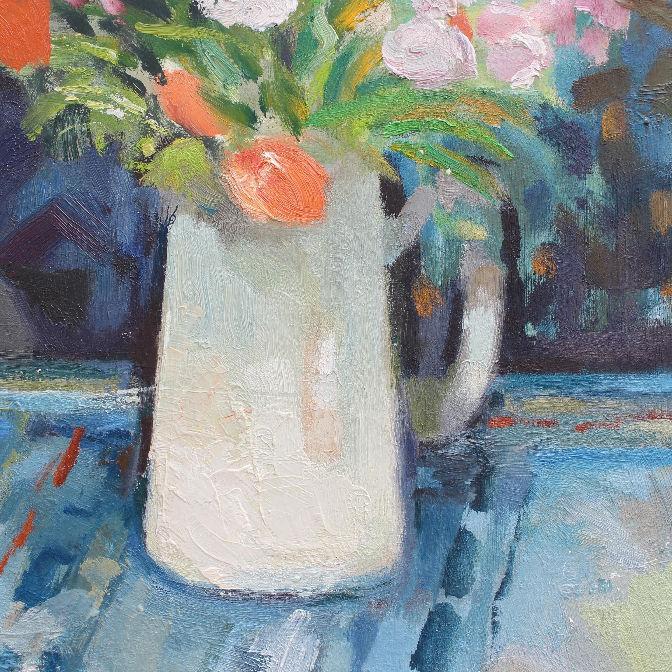 Bouquet with White Jug 4