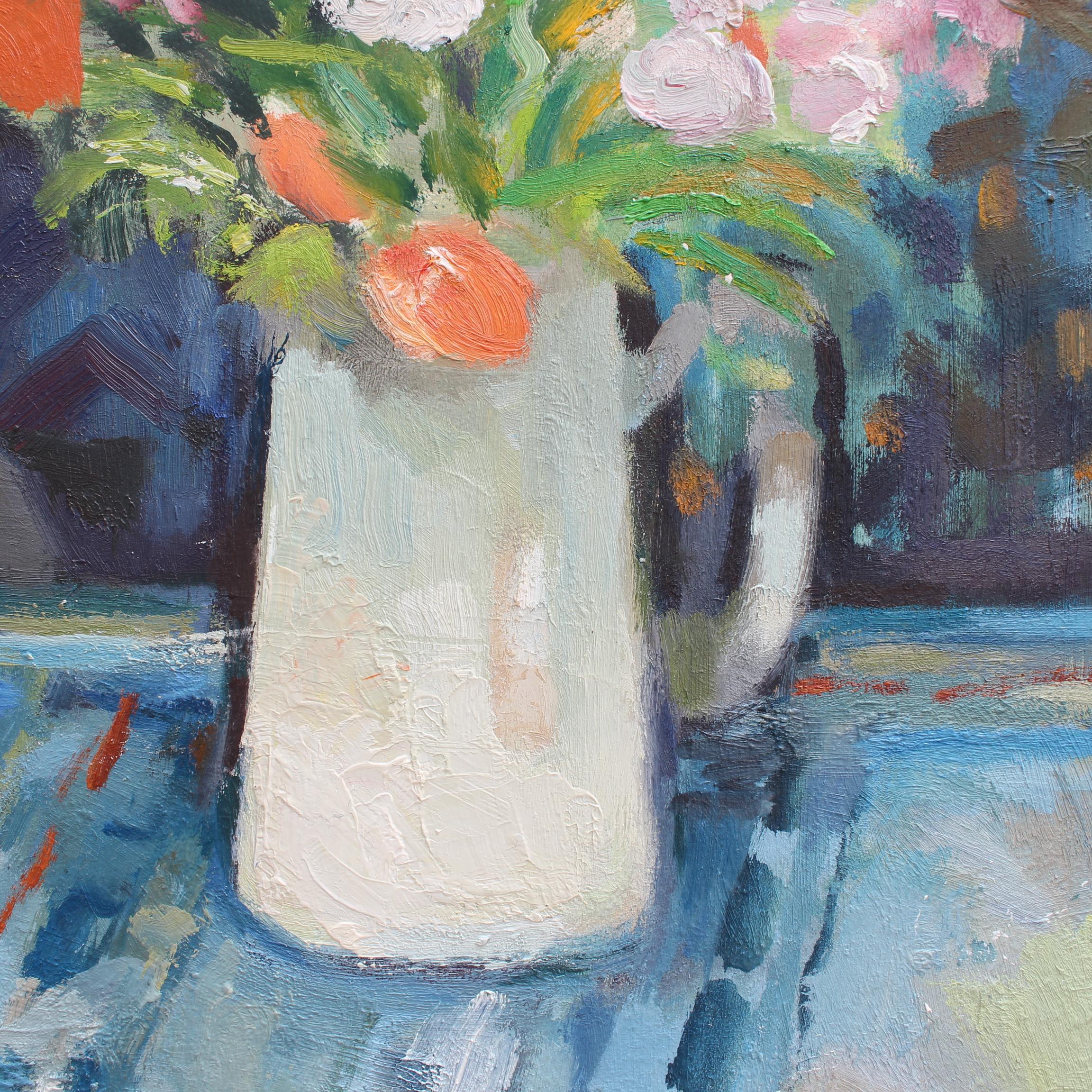 Bouquet with White Jug 4