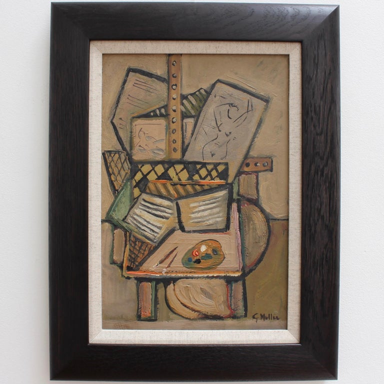 G. Muller Still Life Artist's Studio For Sale at 1stdibs