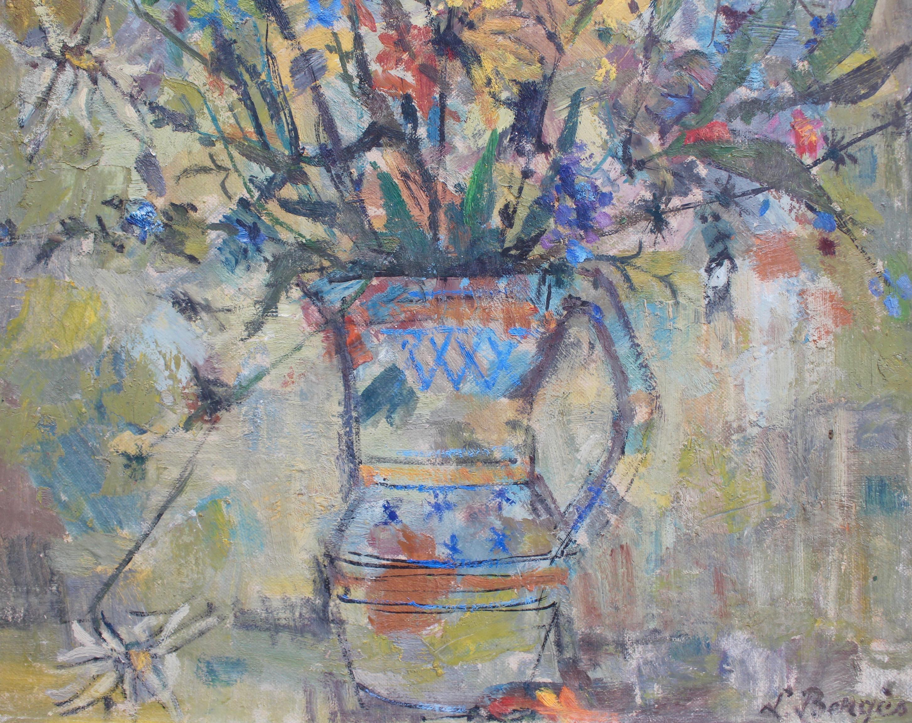 Floral Bouquet in Pitcher 11