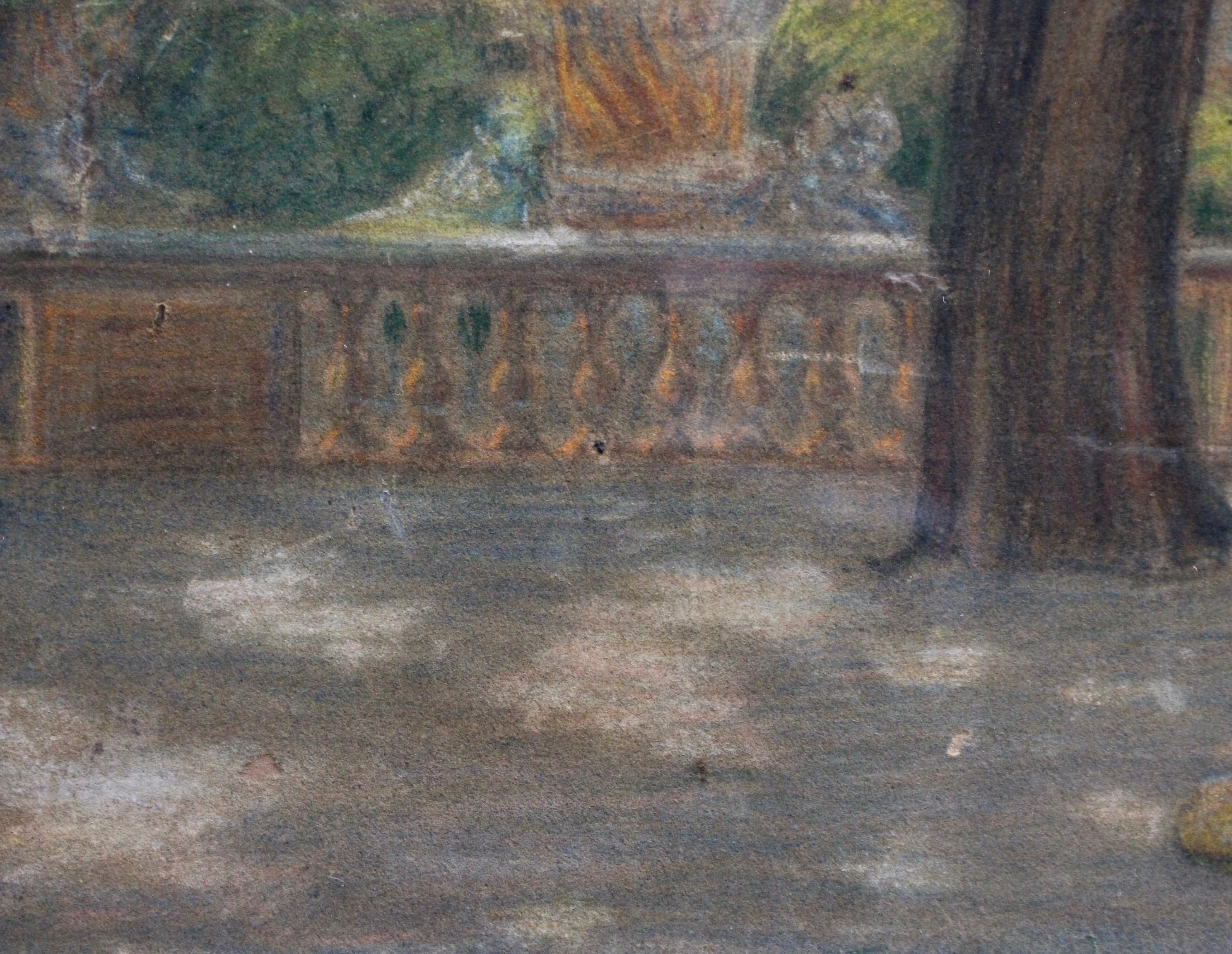 Painter in the Jardin de Luxembourg, Paris For Sale 5