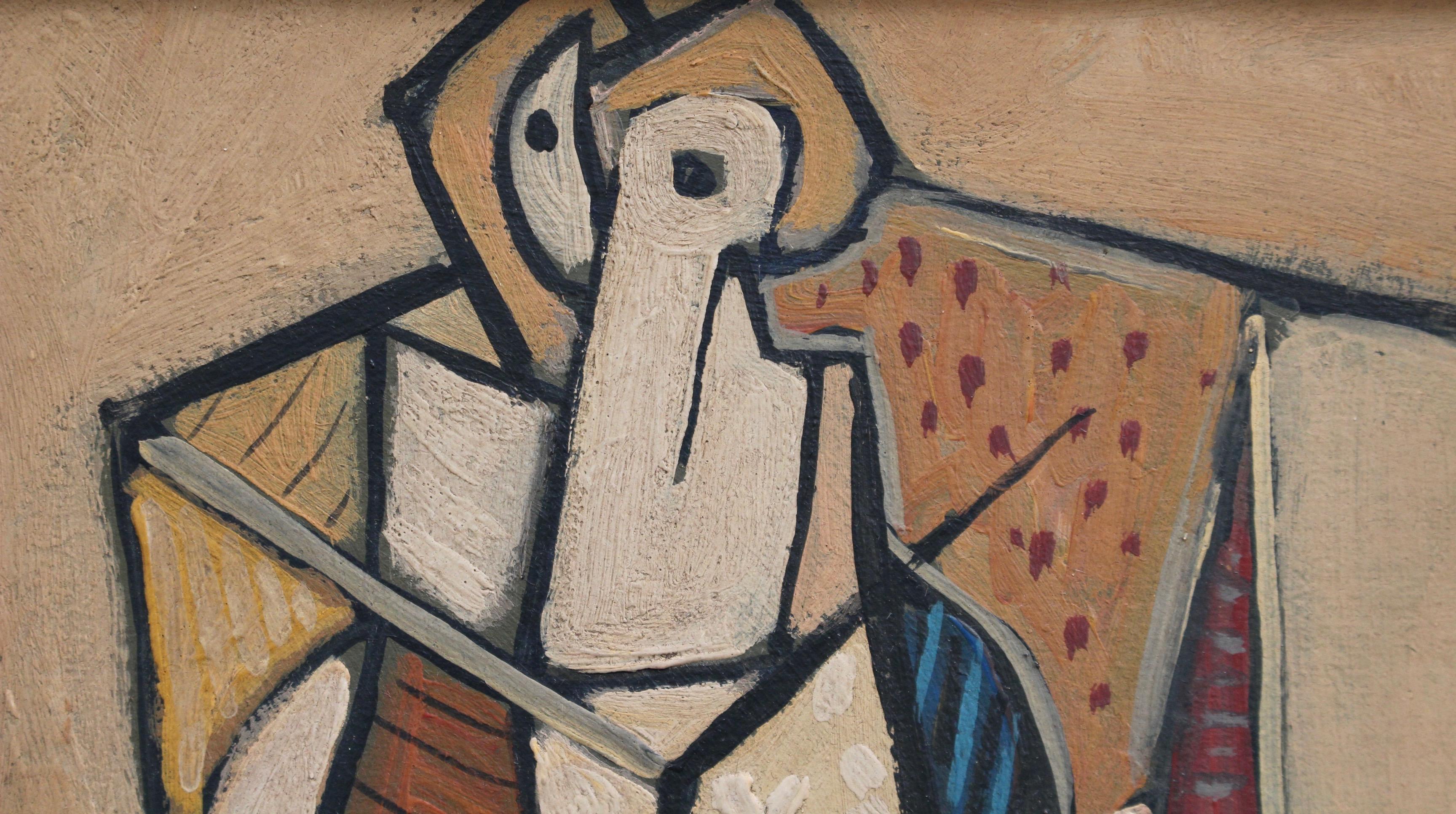 Seated Abstract Figure 1