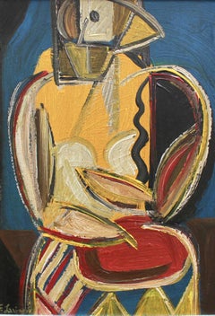 Woman in Abstract