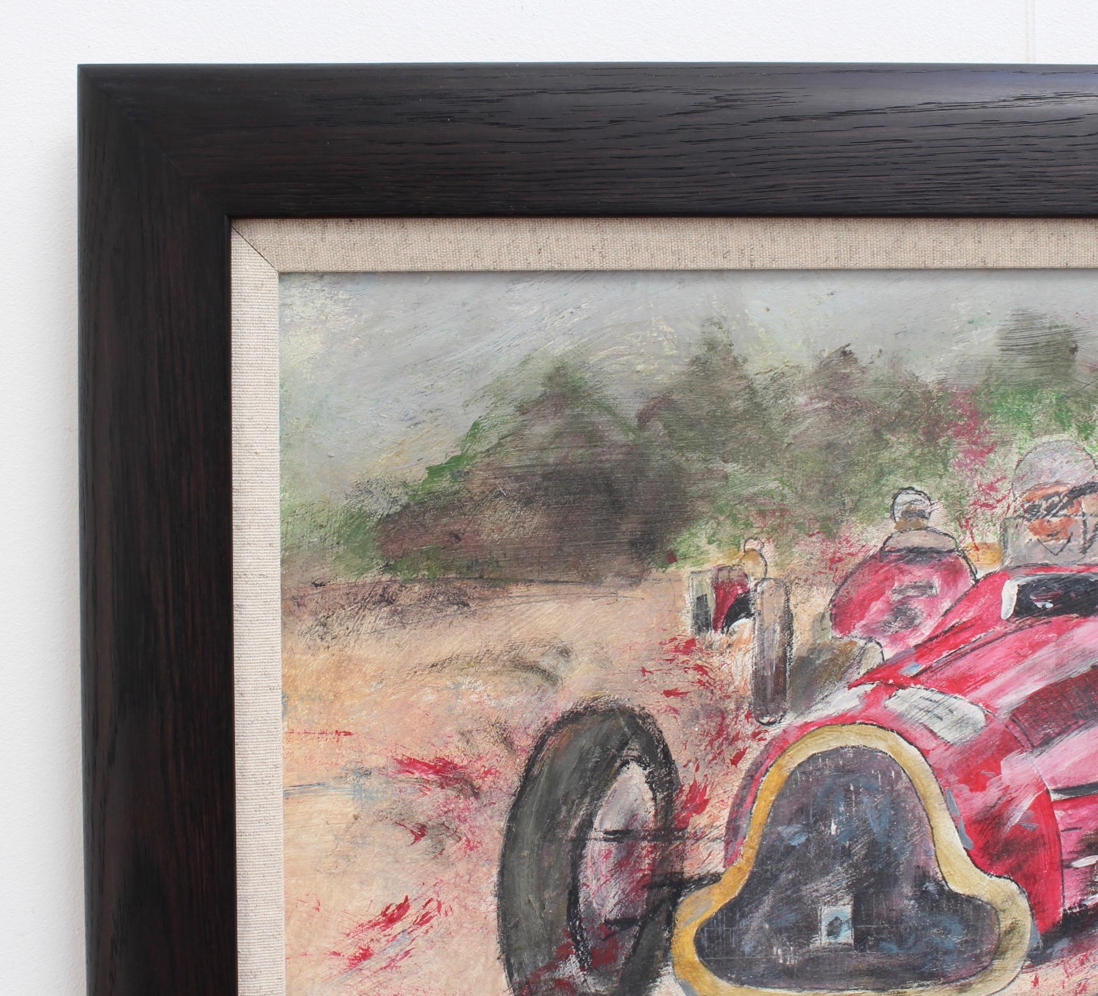 Grand Prix Racer - Modern Painting by Unknown