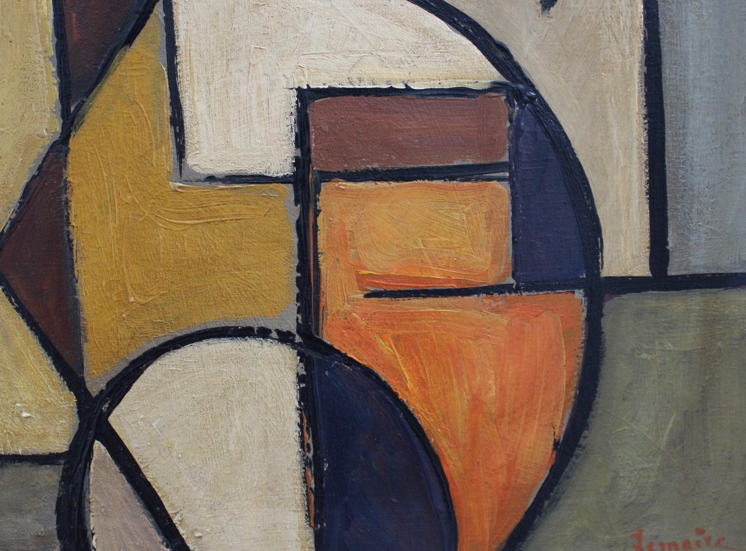 'Abstract Composition in Colour' by Lemaire 9