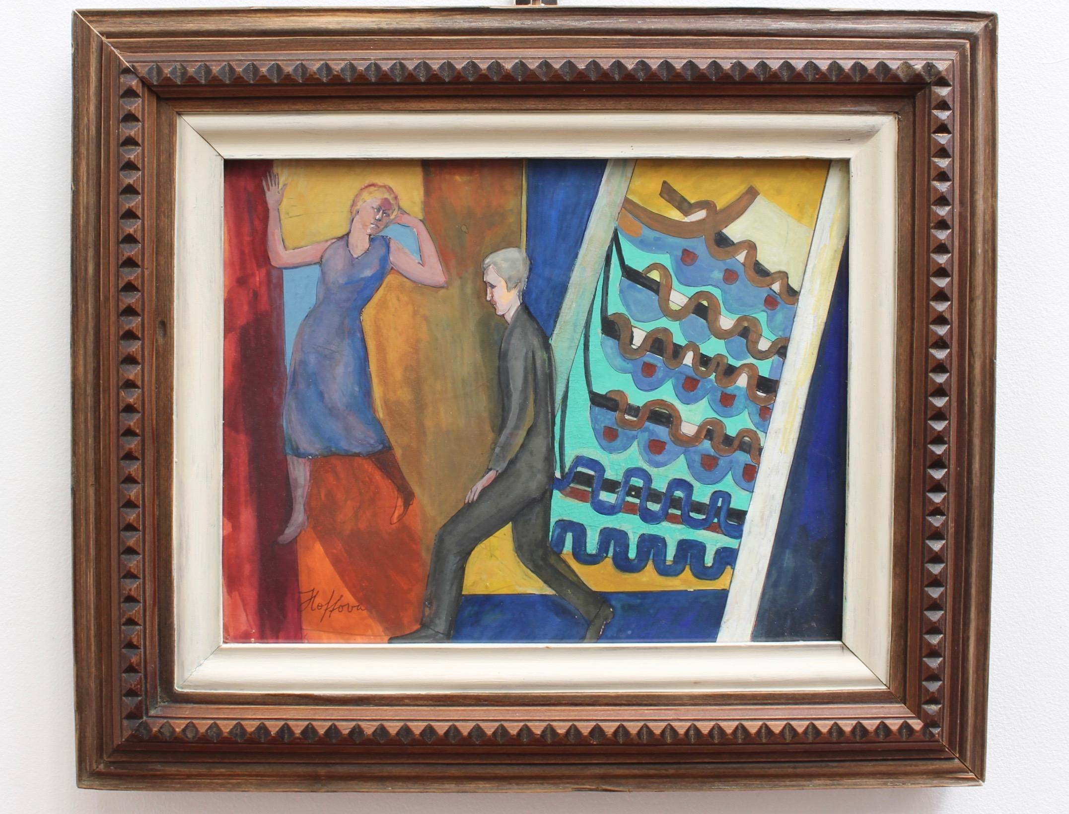 A New Beginning - Modern Art by Elisabeth Hoffova