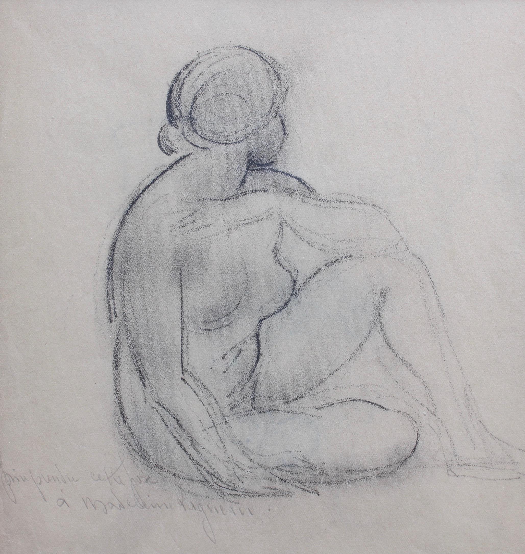 Guillaume Dulac Portrait - Posing Nude