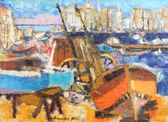 Vintage The Old Port Marseille