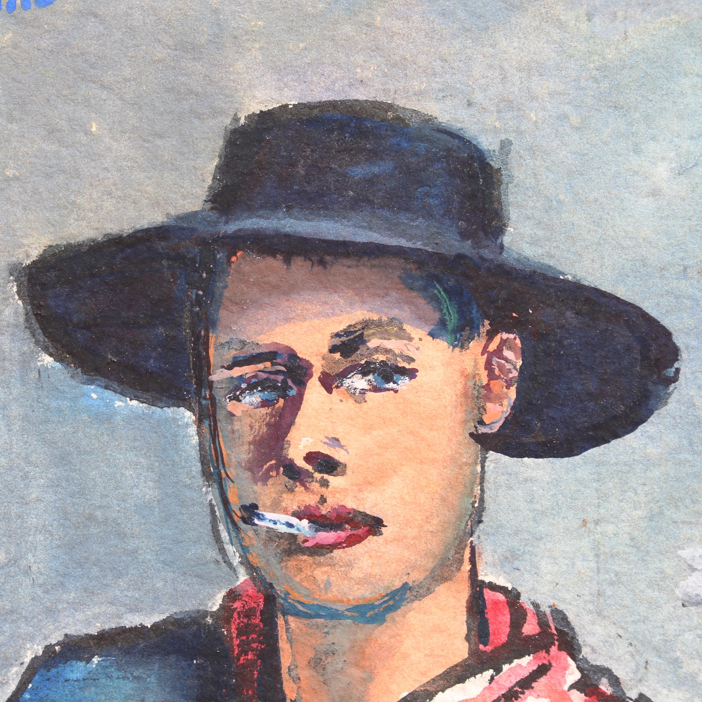 Young Man with Cigarette 2