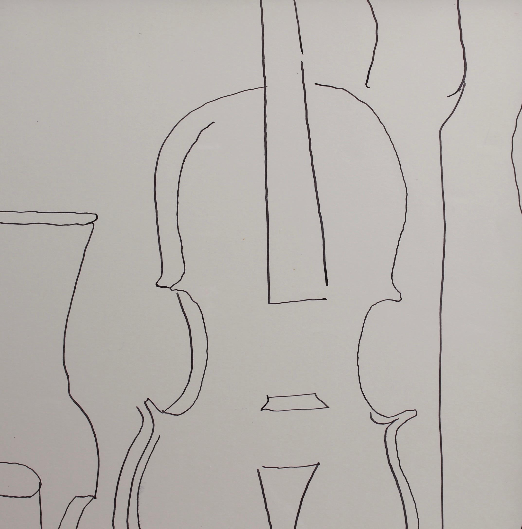 Still Life with Vessels and Violin 2