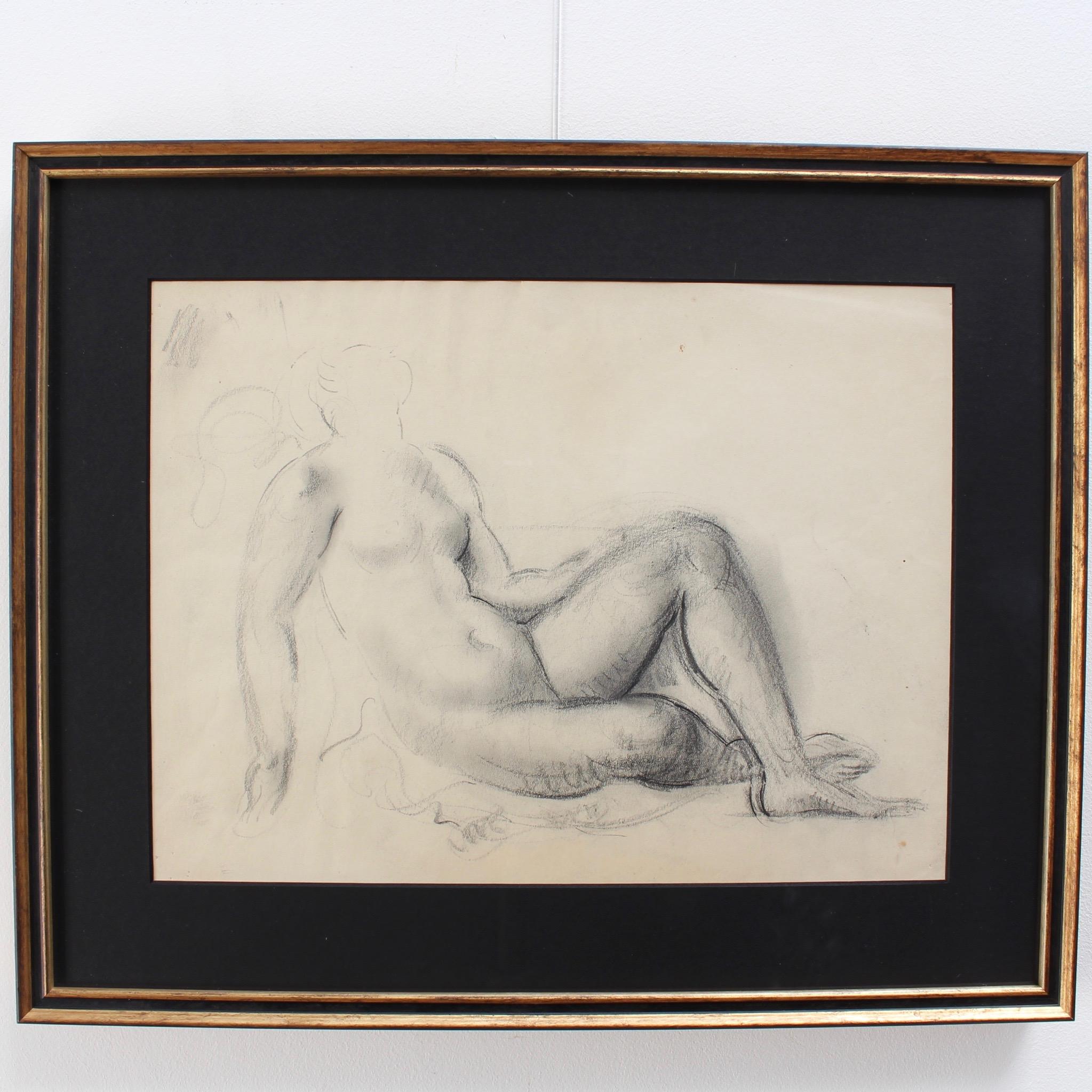 Study of Reclining Nude - Art by Guillaume Dulac