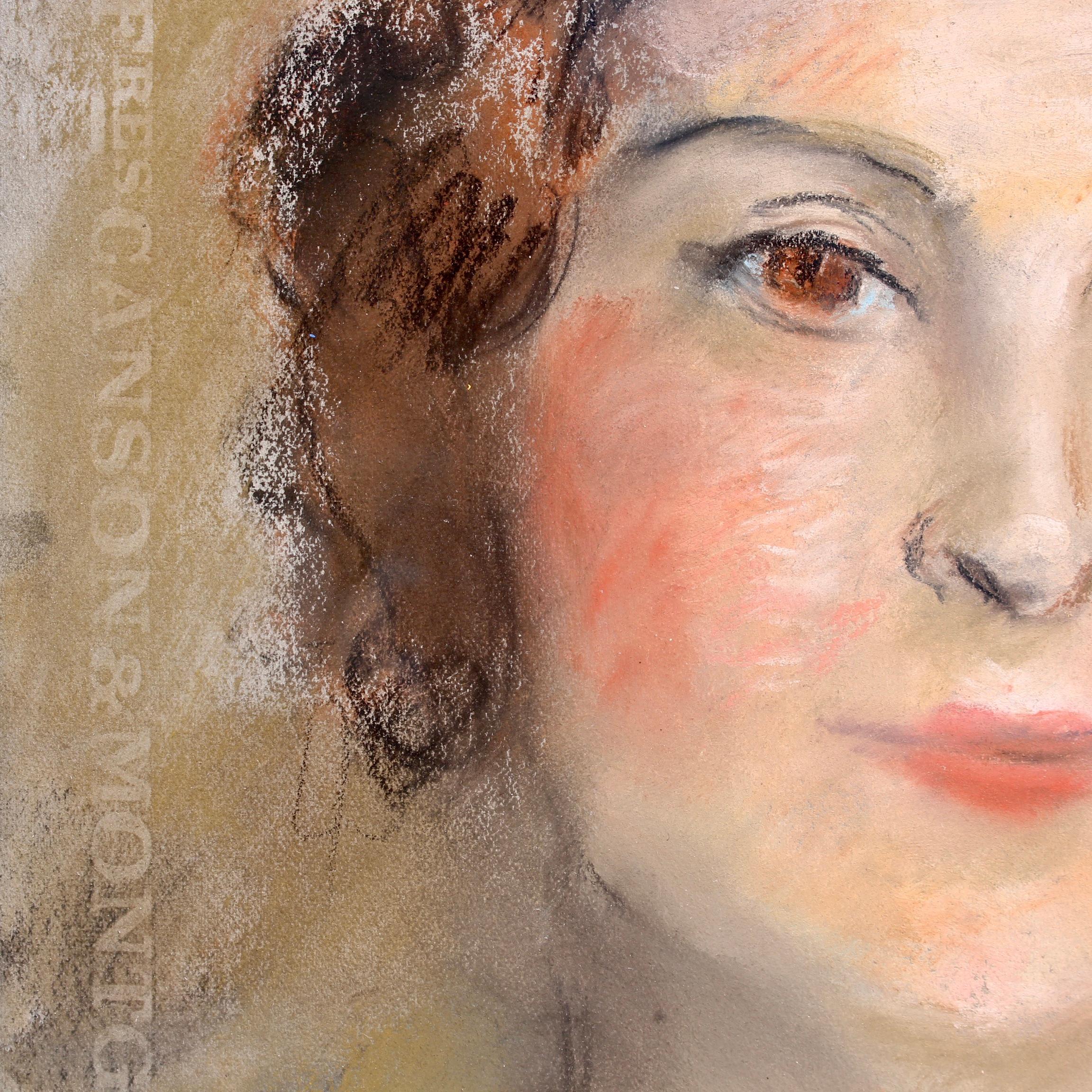 Portrait of Woman in Pearl Necklace 4
