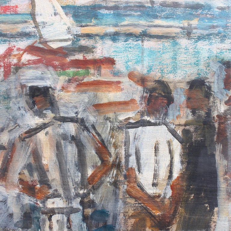 Sailors in the Port of Nice For Sale 6