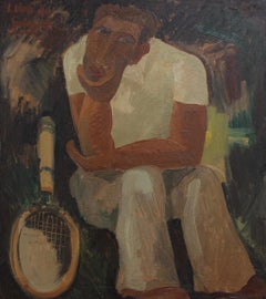 Vintage The Tennis Player
