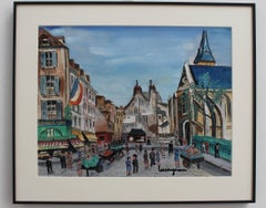 View of Saint-Médard Church Paris