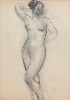 Portrait of Posing Nude