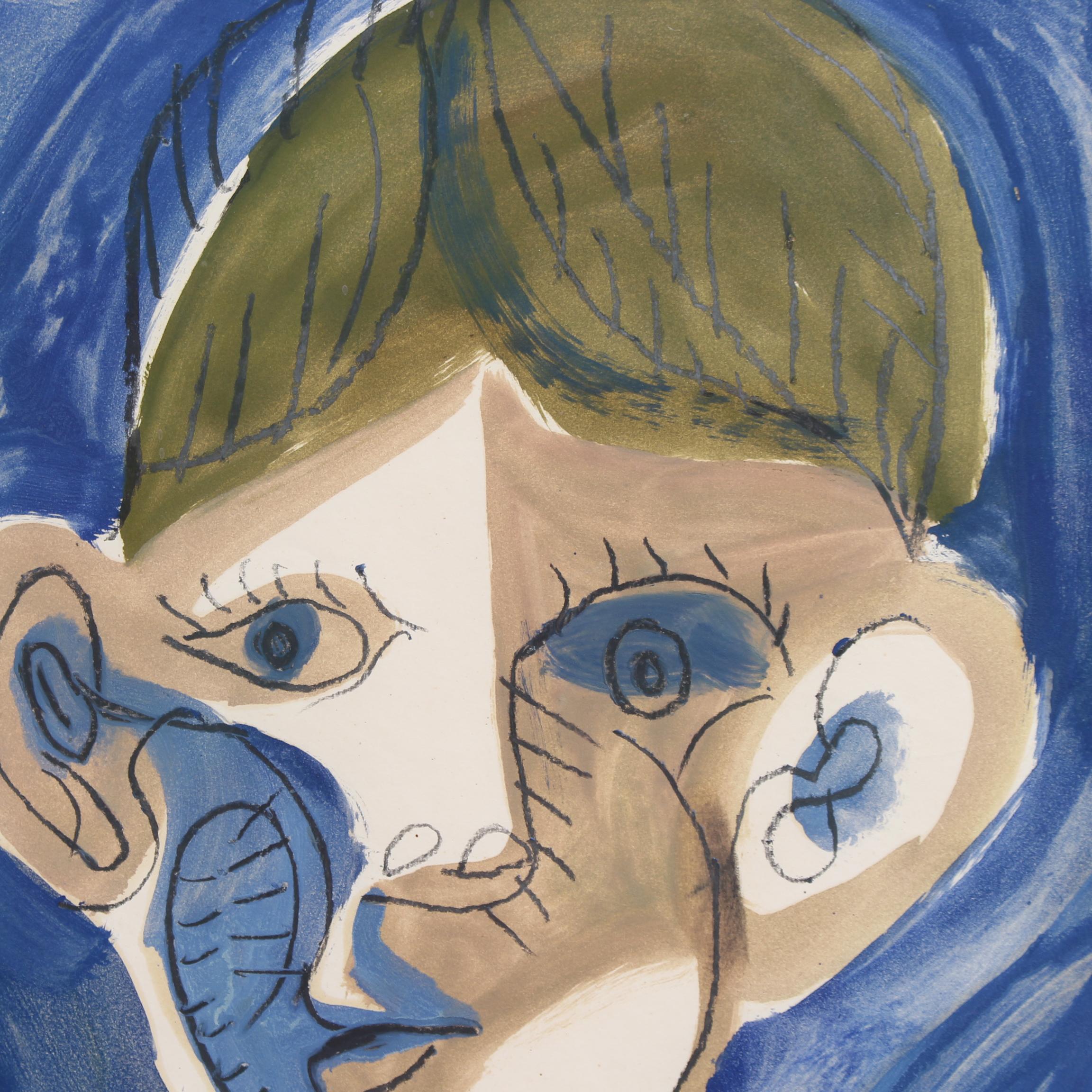 Portrait of a Boy in Blue 4