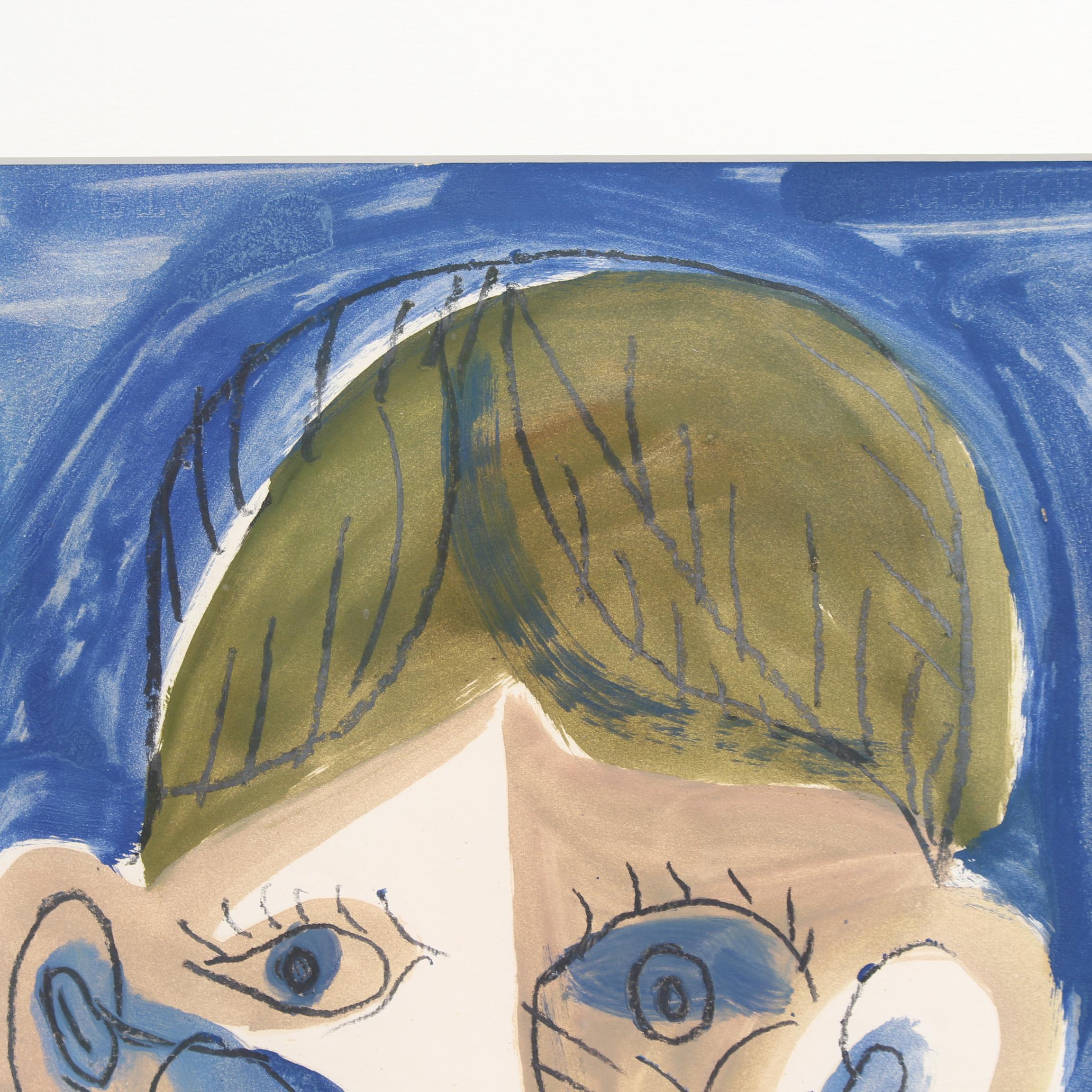Portrait of a Boy in Blue 1