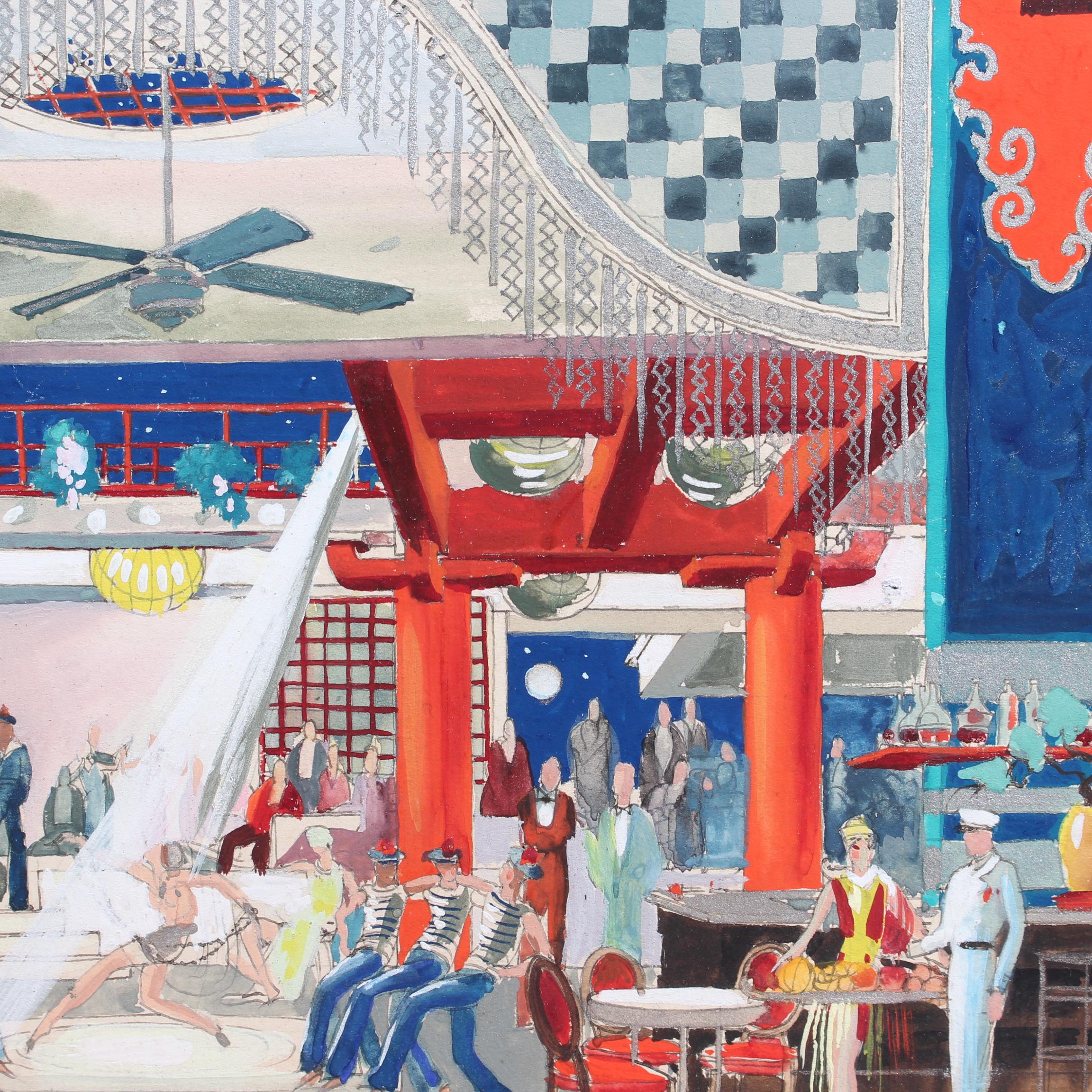 'Cabaret in an Asian Banquet Hall', French School For Sale 6