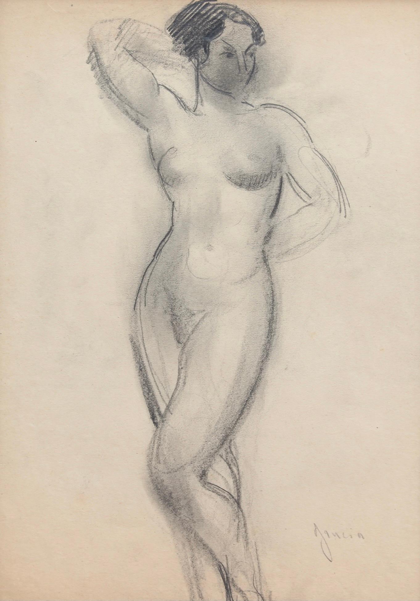 Portrait of Posing Nude 1