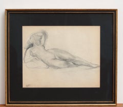 Portrait of Reclining Nude