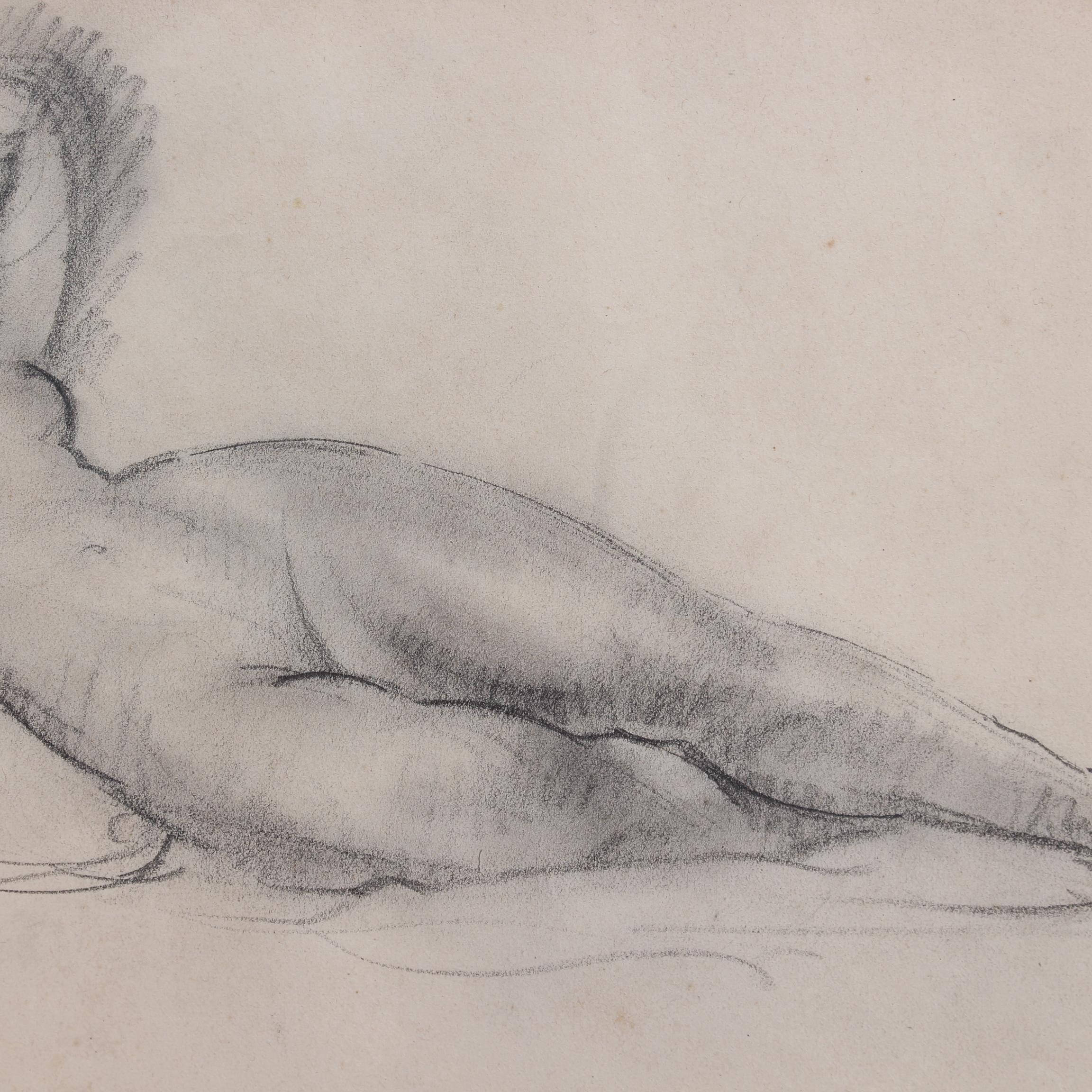 Portrait of Reclining Nude For Sale 5