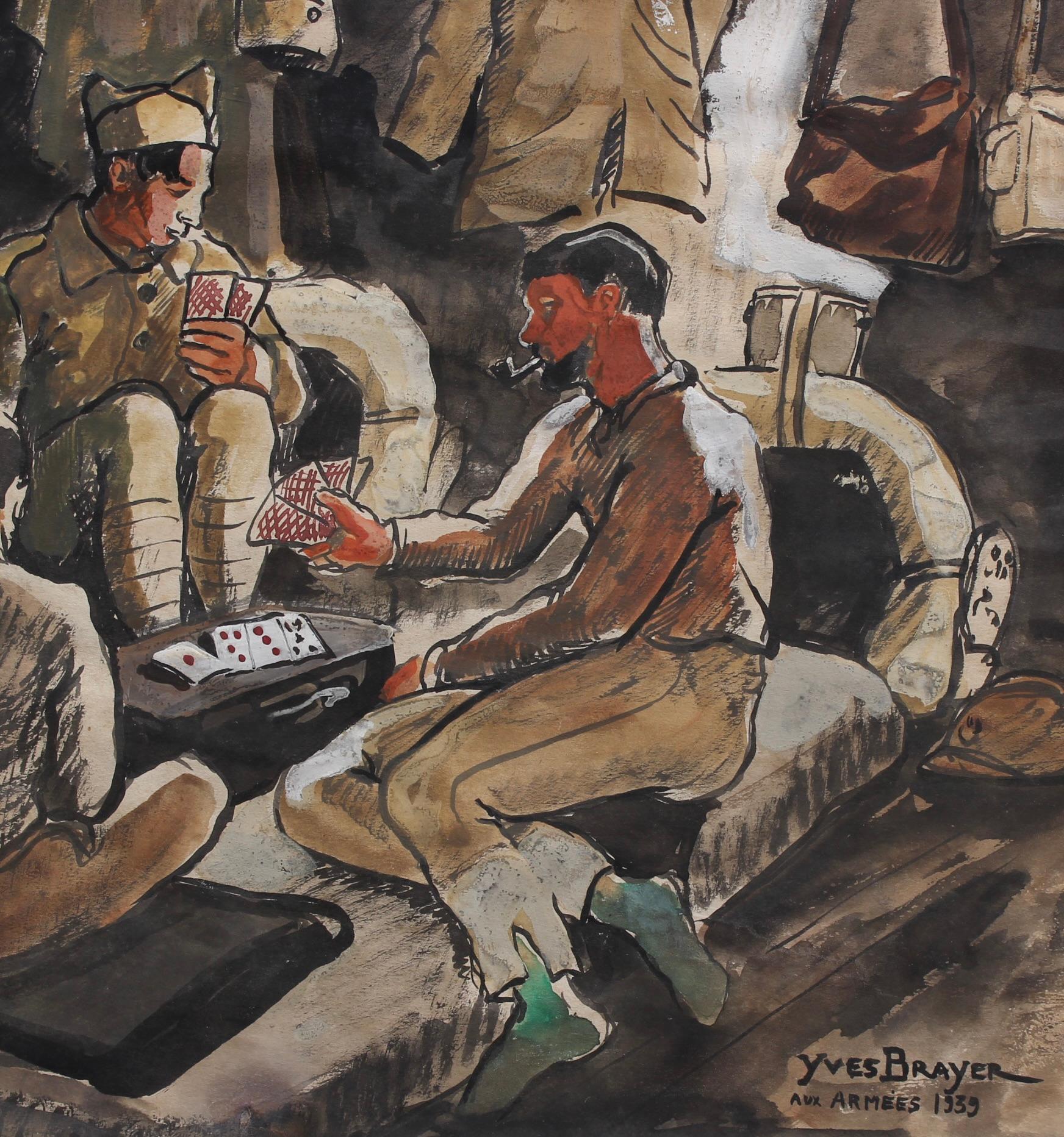 Soldiers Playing Cards For Sale 6