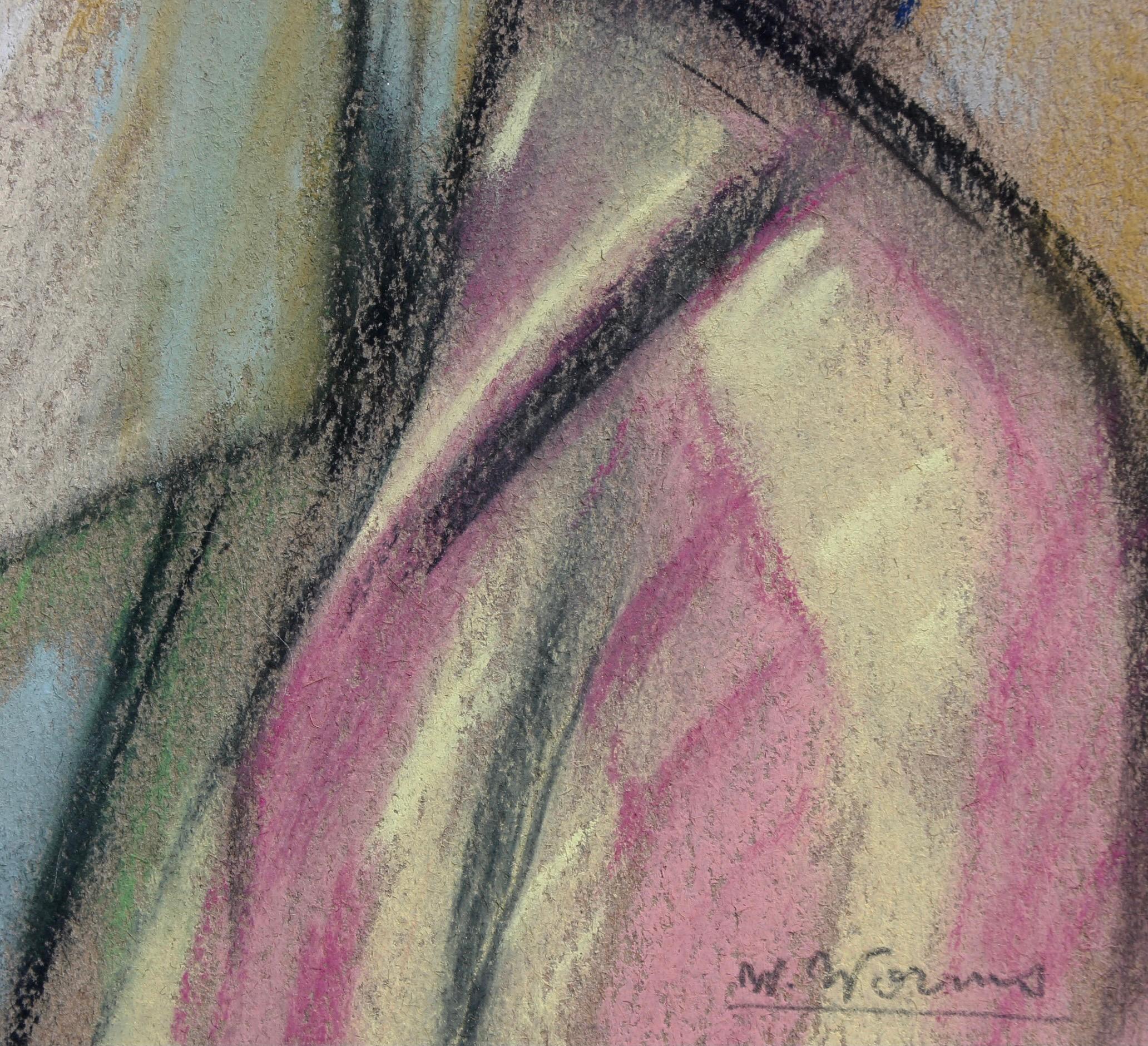 « The Red Headdress » (La coiffe rouge) de W. Worms en vente 3