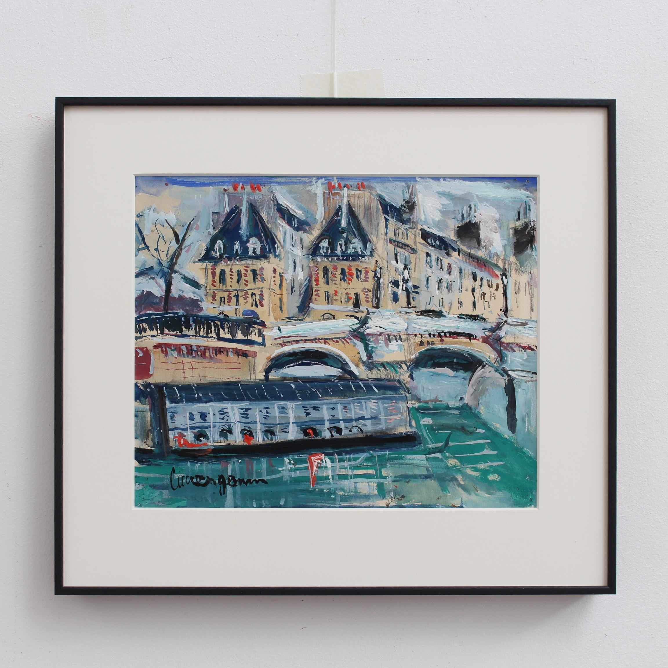 Le Pont Neuf - Art by Lucien Génin