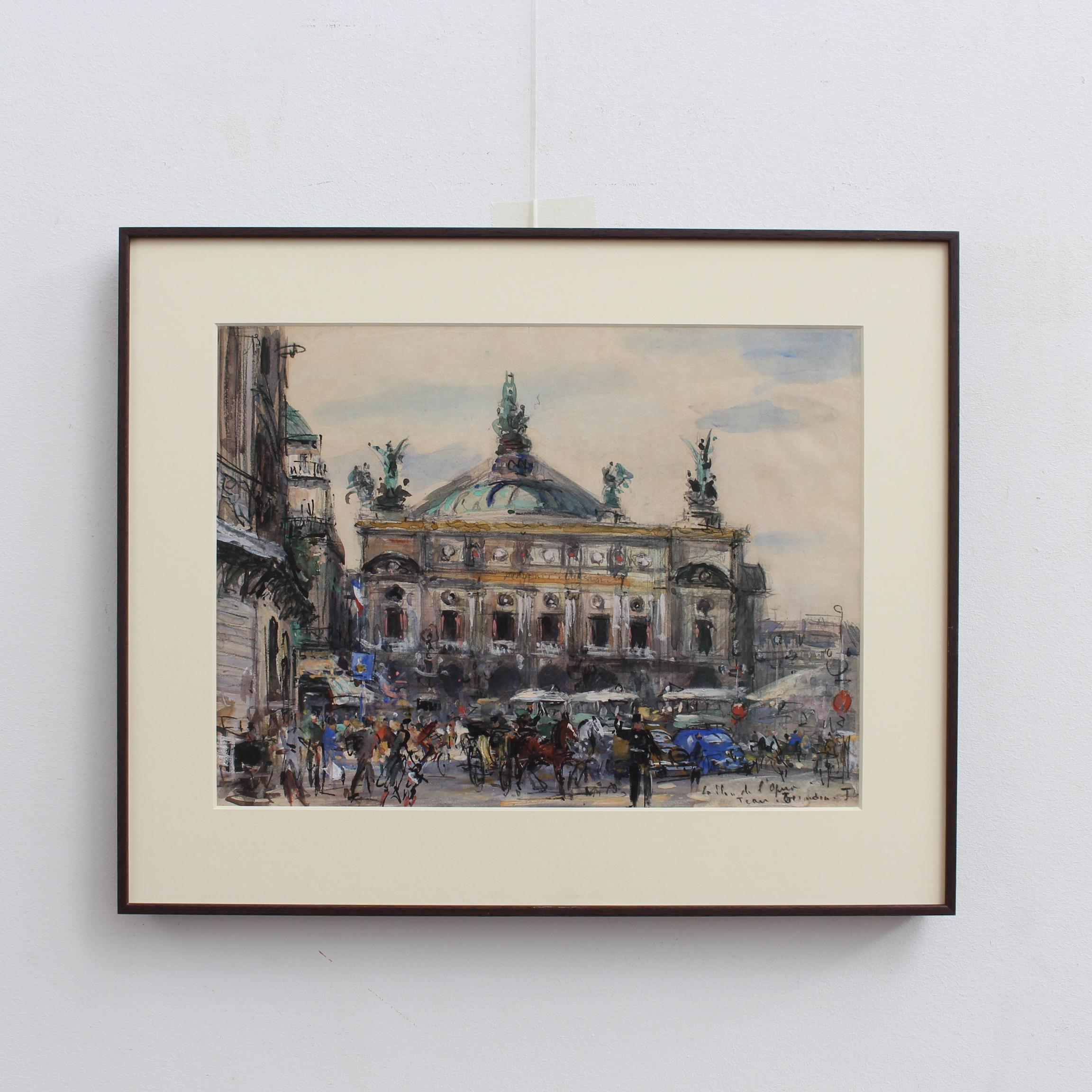 'Paris Opera House' French School - Art by Unknown